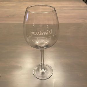 FUN dci Pessimist/Optimist XL Glass🍷